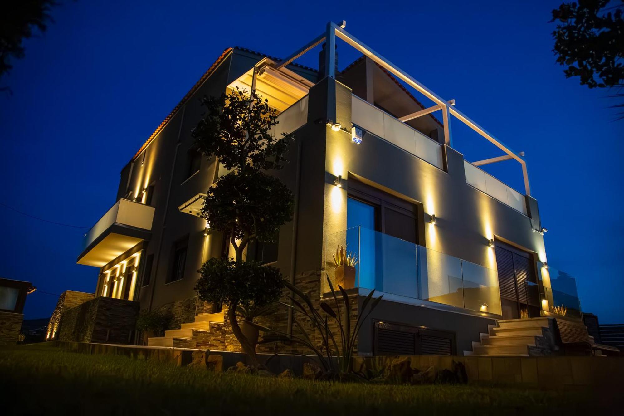 A Cozy Eco Villa By The Sea Γούβες Εξωτερικό φωτογραφία