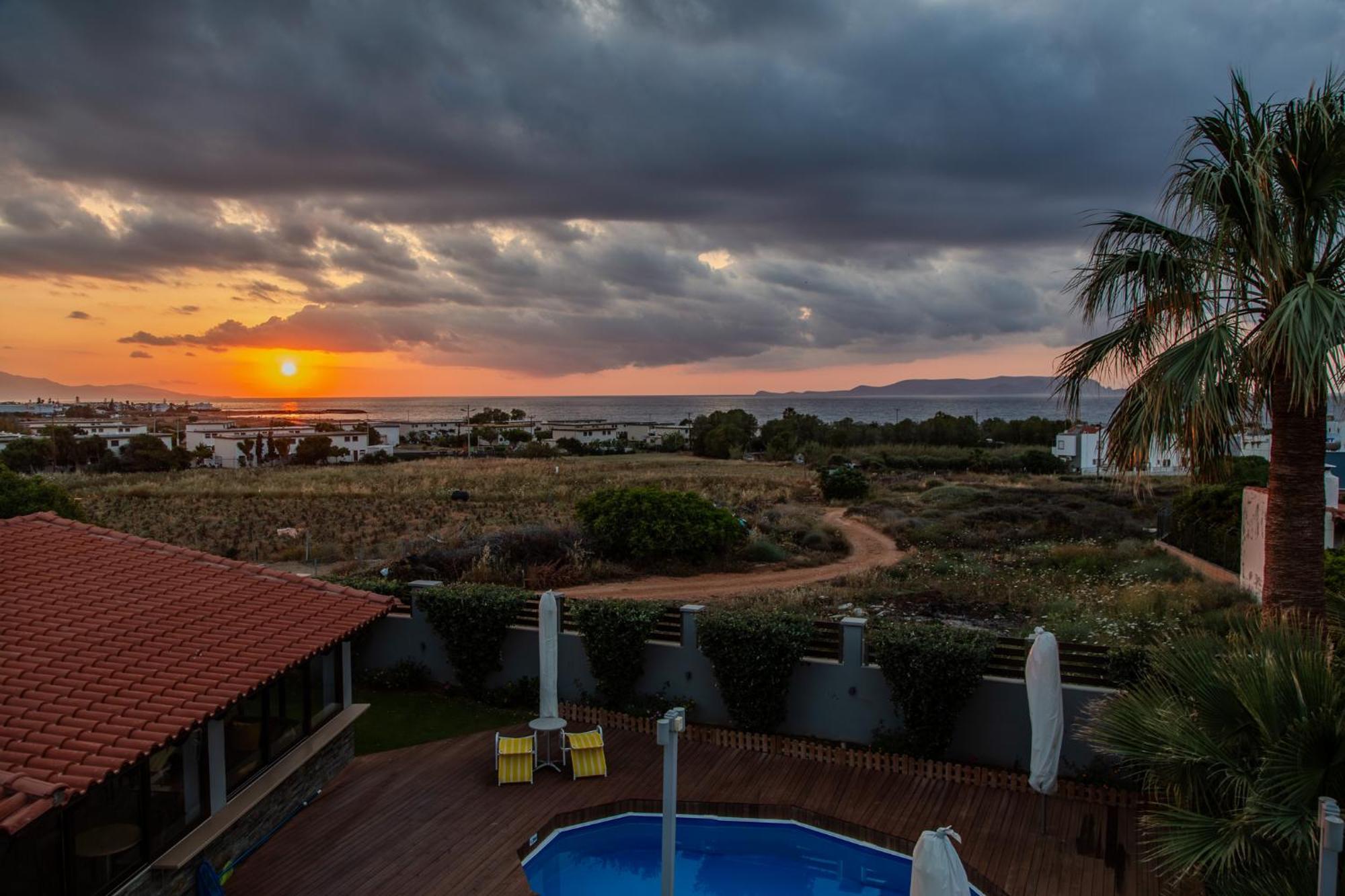 A Cozy Eco Villa By The Sea Γούβες Εξωτερικό φωτογραφία