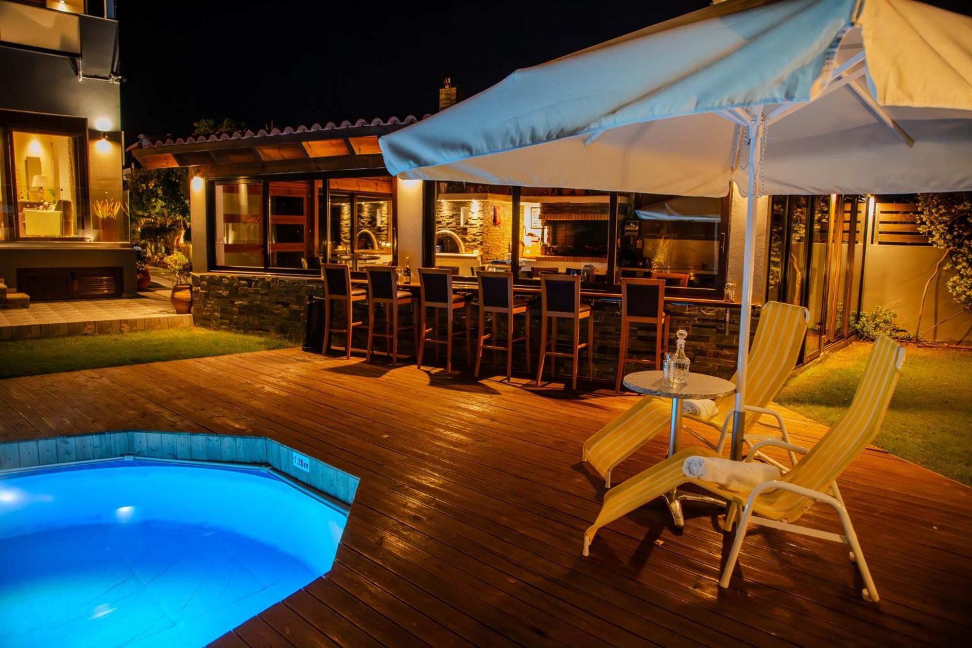 A Cozy Eco Villa By The Sea Γούβες Εξωτερικό φωτογραφία